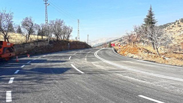 Kahramanmaraş’ta yol yapım çalışmaları