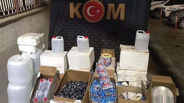Yılbaşı öncesi sahte alkol operasyonu: 11 gözaltı