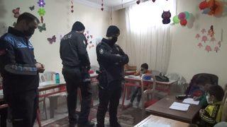 Esenyurt'ta kaçak kreşe baskın