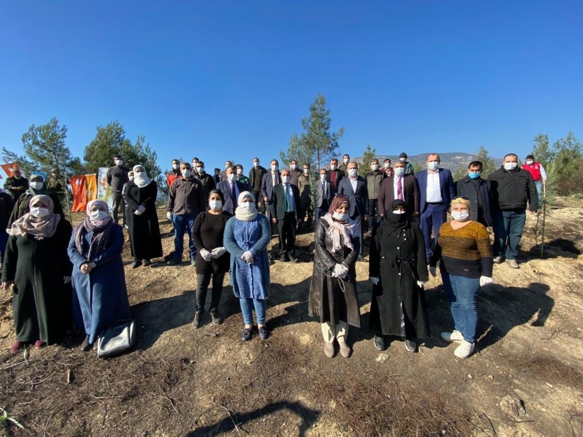 Hatay&rsquo;da Dostluk Ormanı uluşturuldu