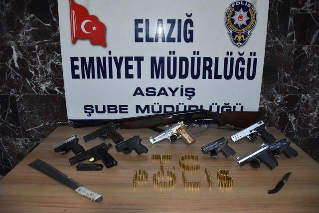 Elazığ’da 143’ü aranan 238 şahıs yakalandı, 61’i tutuklandı