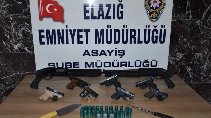 Elazığ&rsquo;da 143&rsquo;&uuml; aranan 238 şahıs yakalandı, 61&rsquo;i tutuklandı