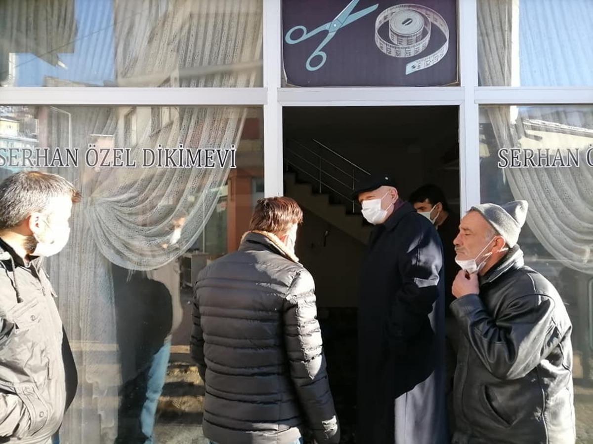 Bayburt&rsquo;ta &ccedil;ıkan yangında işyerinde maddi zarar oluştu