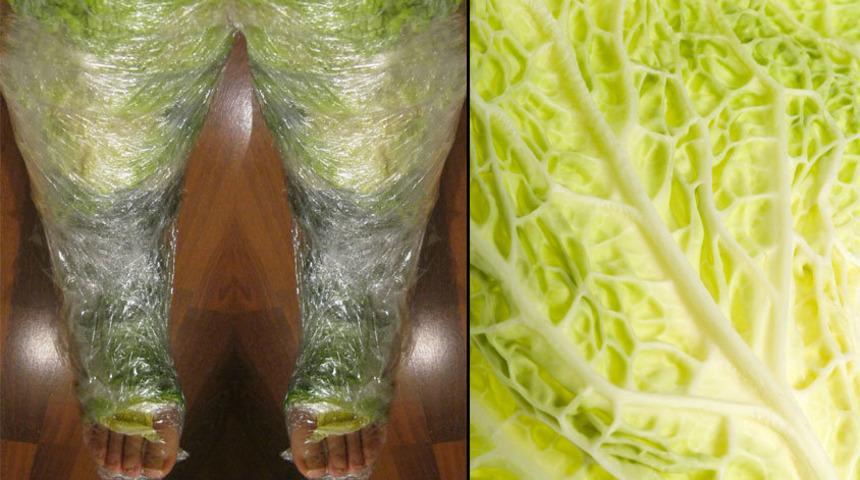 Lahana Yaprağını Bacağınıza Sarıp 1 Saat Bekletince O Ağrılardan Kurtulacaksınız! 