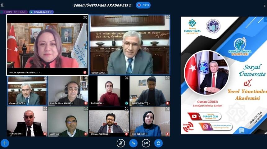 MT&Uuml;&rsquo;de "Sosyal &Uuml;niversite ve Yerel Y&ouml;netimler Akademisi" programı