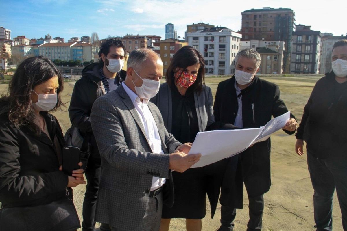 İBB&rsquo;den Kartal&rsquo;daki proje alanlarına ziyaret