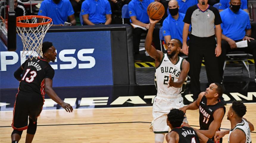 Bucks Heat'i 47 sayı farkla yendi