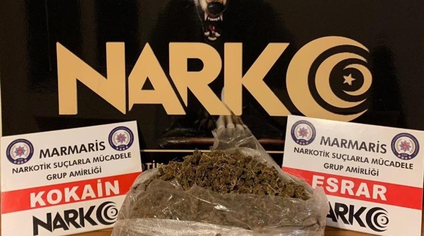Marmaris&rsquo;te Narkotikten yılbaşı operasyonu