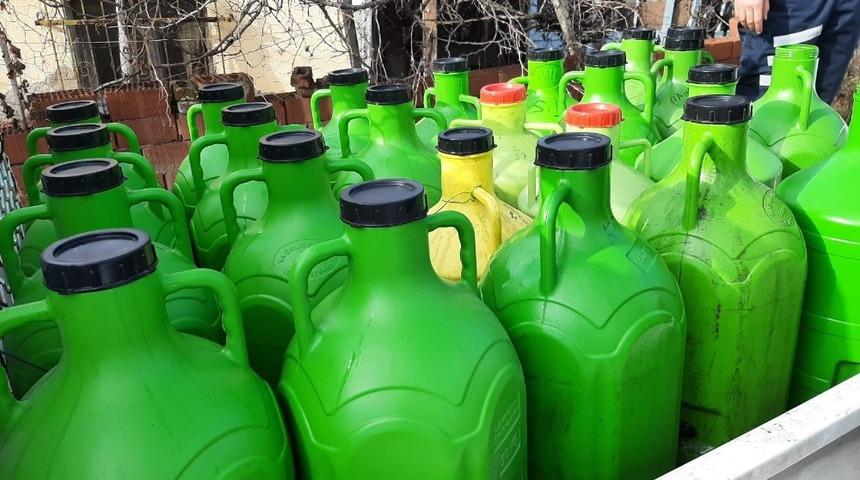 Nazilli’de sahte zeytinyağı operasyonu