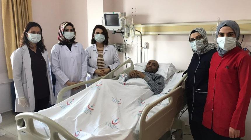 Erzurum'da koronavirüs mucizesi! 155 gün sonra yoğun bakımdan çıktı