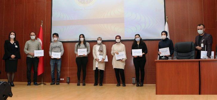 Gönüllü filyasyon ekibine teşekkür belgesi verildi G2