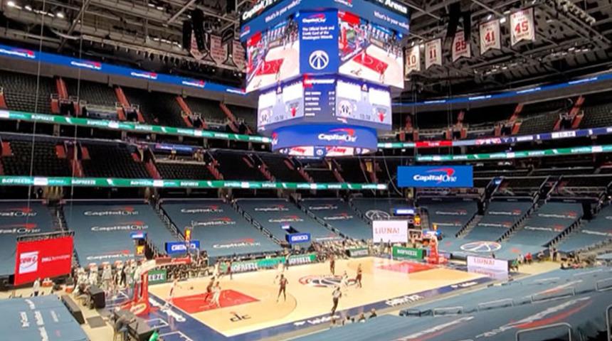 NBA maçlarında koronavirüs sessizliği