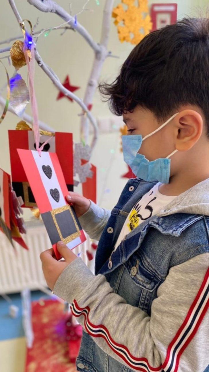 Minik GKV’liler dilek kartı hazırlayıp kurabiye yaptı G3