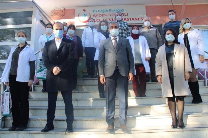 Başkan Kaplan’dan sağlık çalışanlarına anlamlı ziyaret G1