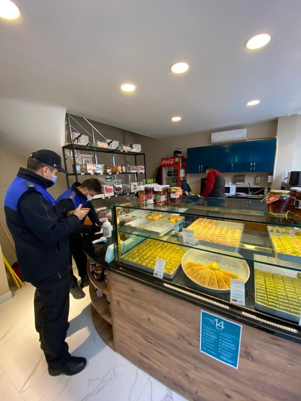 Kırklareli zabıtasından yeni yıl denetimi