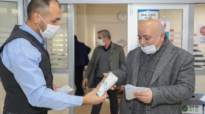 Talas&rsquo;tan Vergi Yapılandırması i&ccedil;in gelenlere hijyen paketi