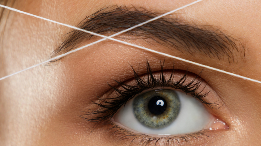 Kaş ve bıyıklarınızı iple alırken dikkat