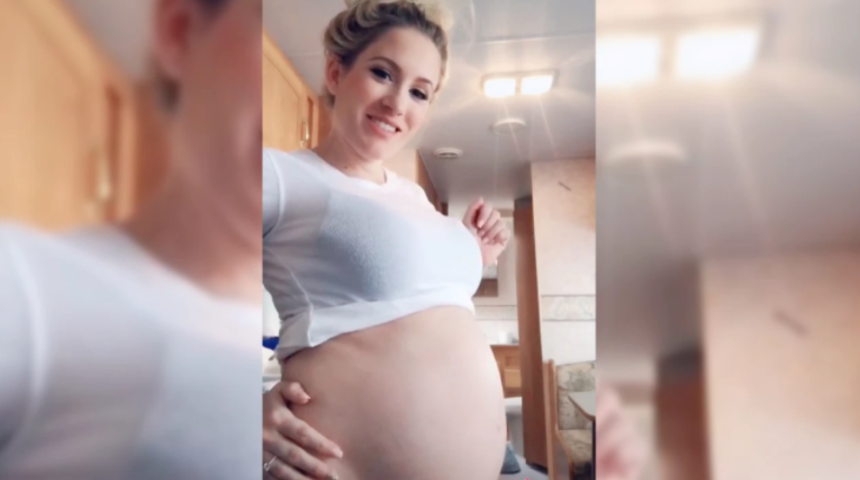 Hamileyken hamile olduğunu &ouml;ğrendi! Rahimdeki sperm...