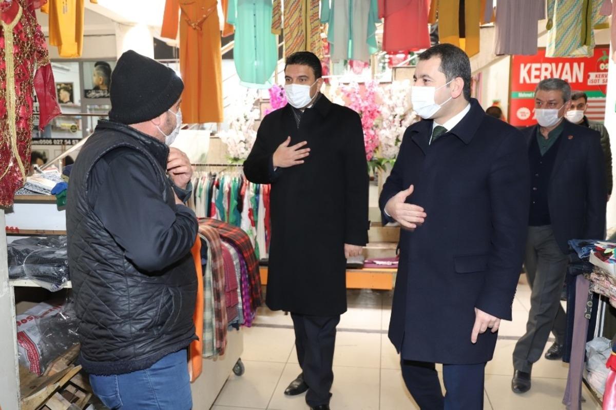 Baydilli&rsquo;den &ccedil;arşı esnafına ziyaret