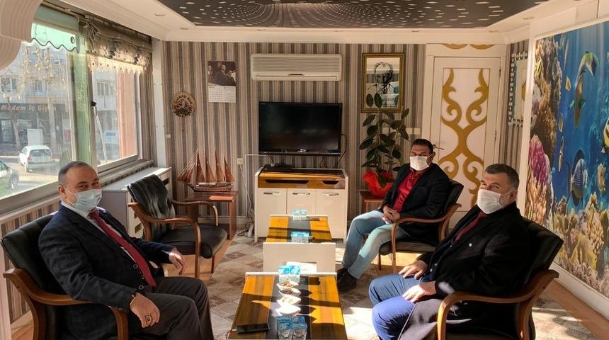 M&uuml;ft&uuml; Taş&ccedil;ı&rsquo;dan Başkan Yıldırım&rsquo;a ziyaret