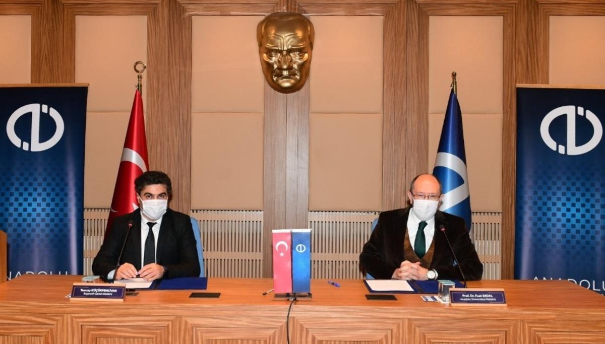 Anadolu &Uuml;niversitesi &ouml;zel sekt&ouml;r iş birlikleri ile &ouml;ğrencilerine katkı sağlamaya devam ediyor