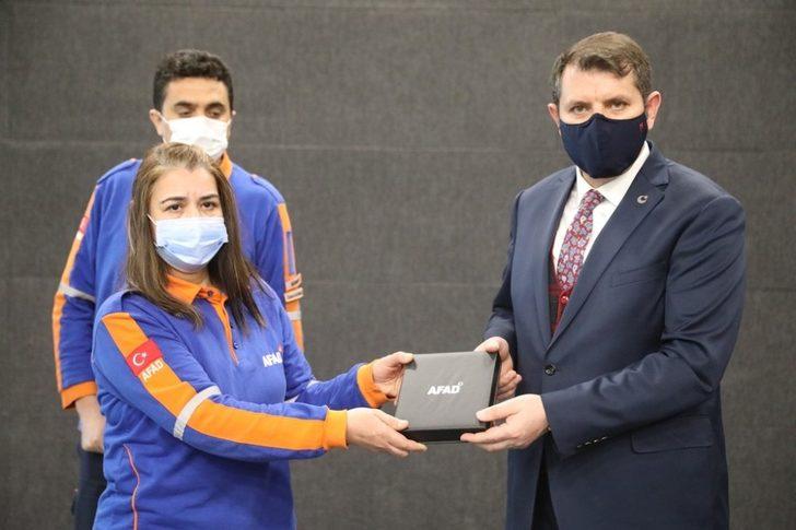 Sivas AFAD’a başarı ödülü G3