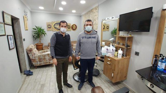 Körfez’de kuaförlere hijyen desteği