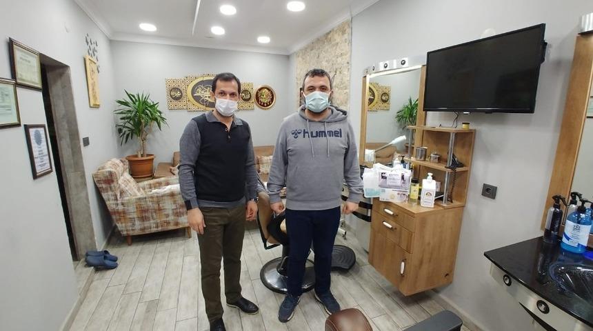 K&ouml;rfez&rsquo;de kuaf&ouml;rlere hijyen desteği