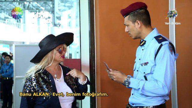 Banu Alkan karakolluk oldu!