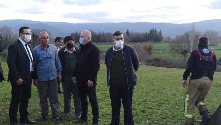 Mustafakemalpaşa’da muhtara ait samanlıkta yangın G5