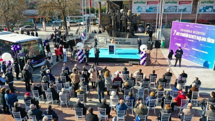 Safranbolu Belediyesi yeni nesil 7 yeni halk otobüsünü hizmete aldı G2