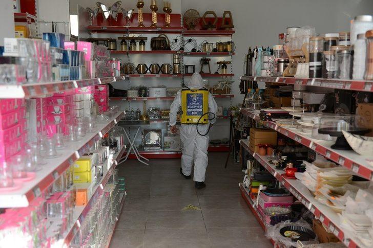 Çorum’da dezenfeksiyon timleri gece gündüz çalışıyor G5