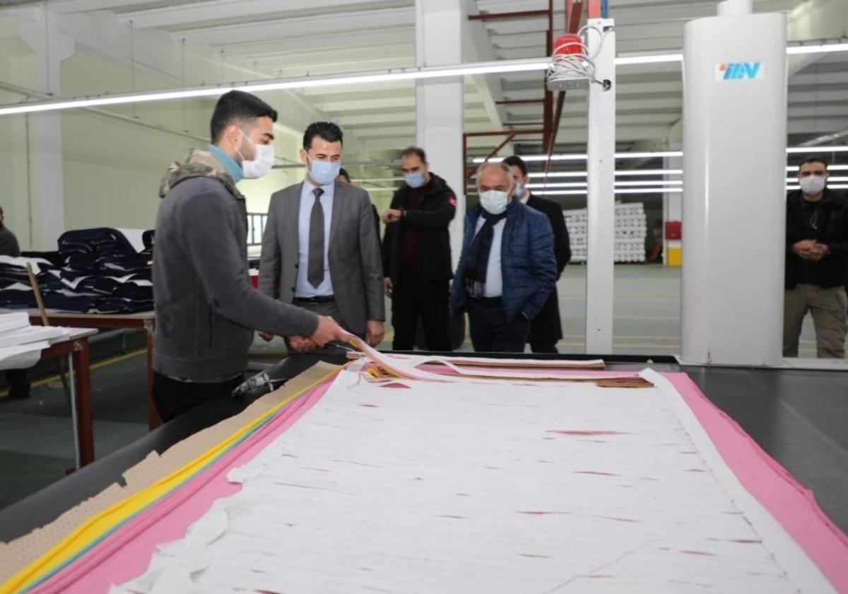 Yenişehir Kaymakamı Beşikci OSB&rsquo;de incelemelerde bulundu