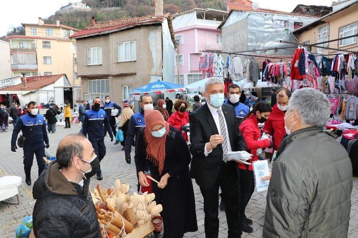 Başkan Biçer’den esnafa ‘Maske, nesafe ve hijyen’ desteği G4