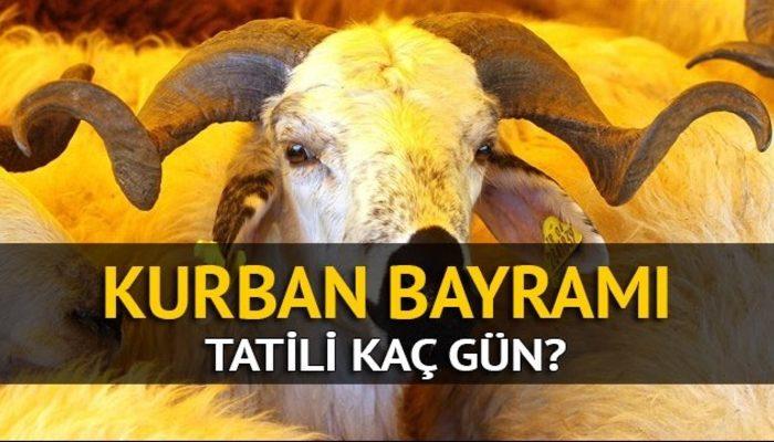 Kurban bayramı ne zaman