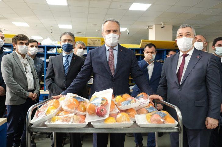 Bursa’da postacılara vitamin desteği G3