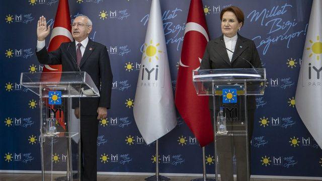 Akşener ve Kılıçdaroğlu