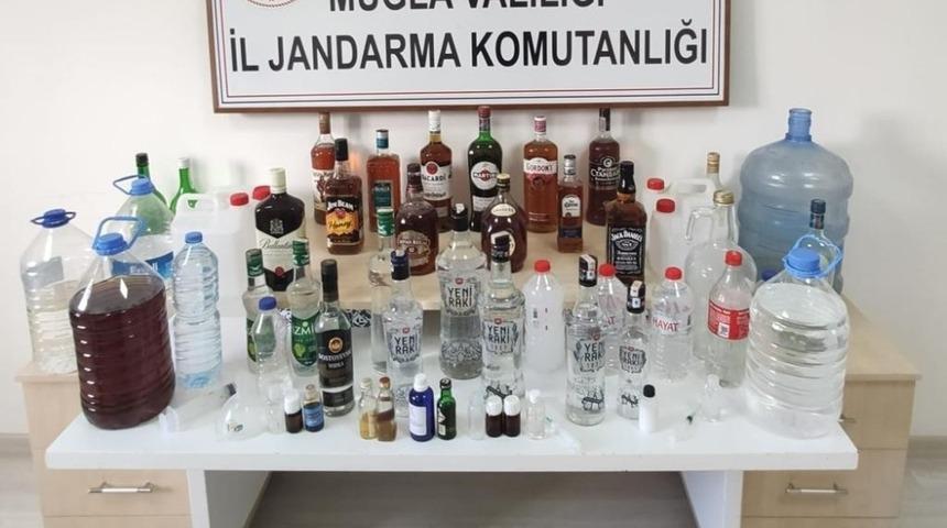 Bodrum&rsquo;da ka&ccedil;ak i&ccedil;ki operasyonu