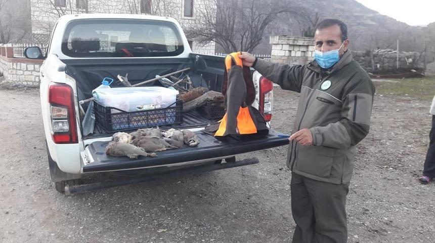 Tunceli&rsquo;de  avlanan 5 şahıs yakalandı