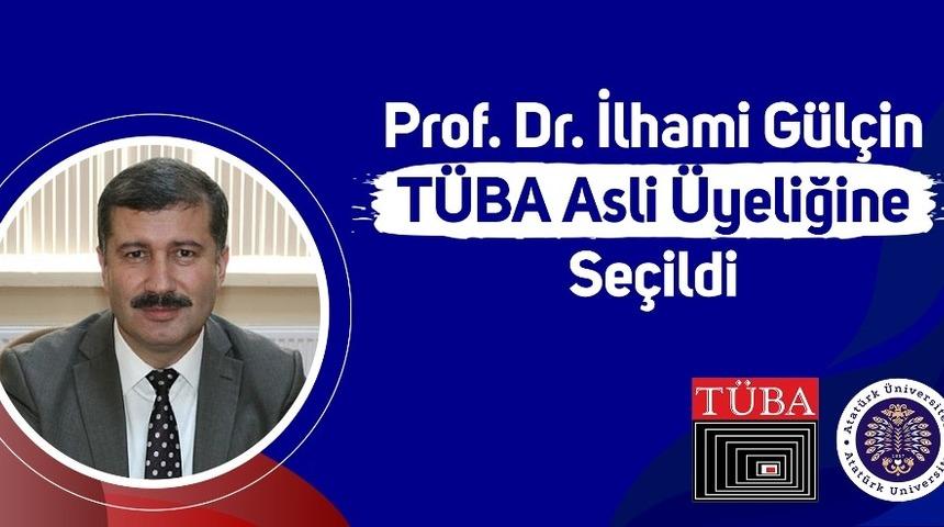 Prof. Dr. İlhami Gülçin Tüba asli üyeliğine seçildi
