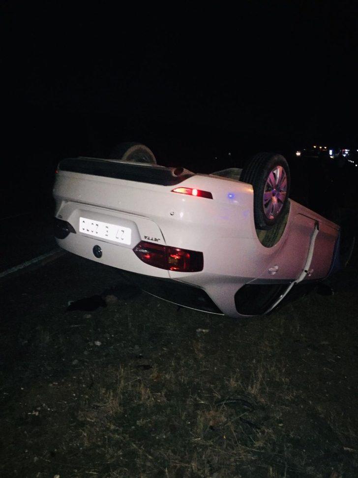 Köpeğe çarpmamak için takla attı: 2 yaralı G3