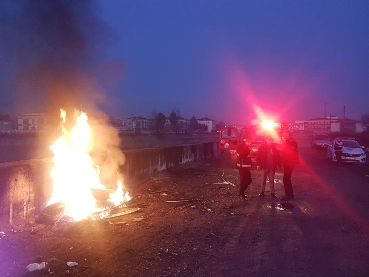 D&uuml;zce&rsquo;de hava kirliliğine neden olan noktalar havadan denetleniyor