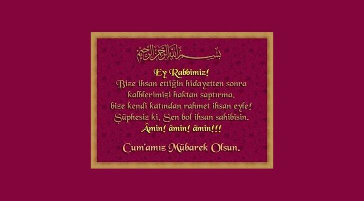 En yeni resimli Cuma mesajları 2018 G5