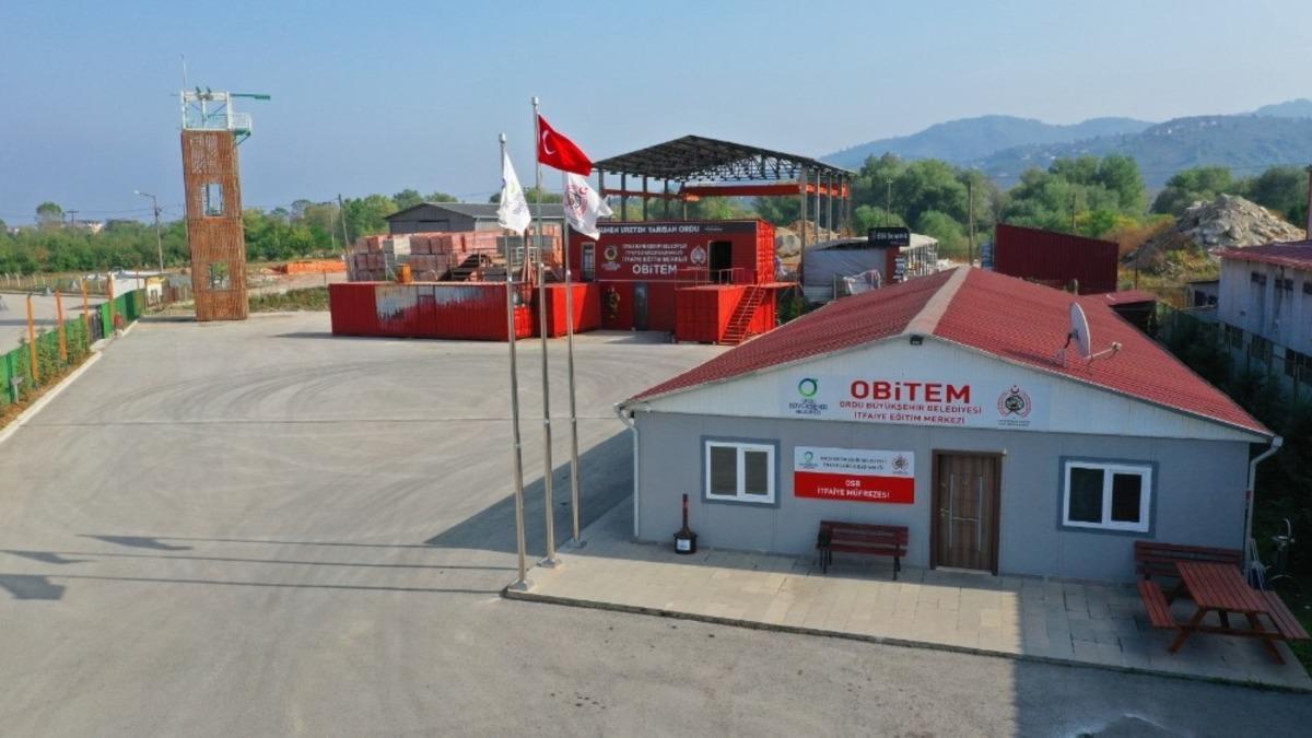 Karadeniz&rsquo;de ilk ve tek İtfaiye Eğitim Merkezi Ordu&rsquo;da