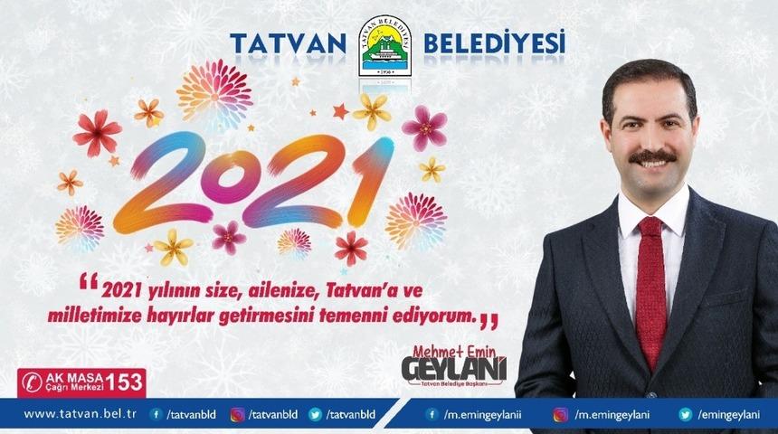 Başkan Geylani’den yeni yıl mesajı