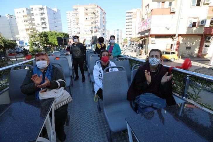 Mezitli Belediyesinden 65 yaş üstü vatandaşlara şehir turu G2