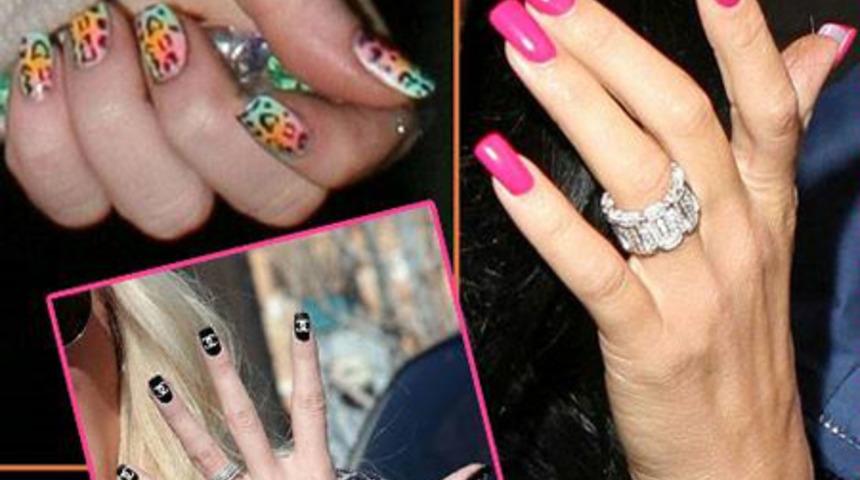 Tırnaklara Şık Baskılar