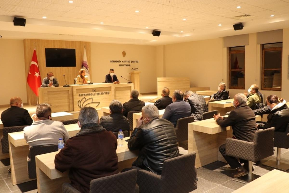 Safranbolu Belediyesi&rsquo;nde yılın son muhtarlar toplantısı ger&ccedil;ekleştirildi