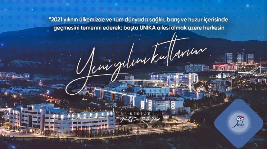 Rekt&ouml;r Polat&rsquo;tan yeni yıl mesajı