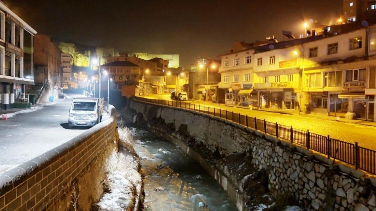 Bitlis&rsquo;te yeni yıl ve hafta sonu kısıtlaması başladı